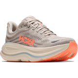 Hoka Bondi 9 Womens Grey Mineral