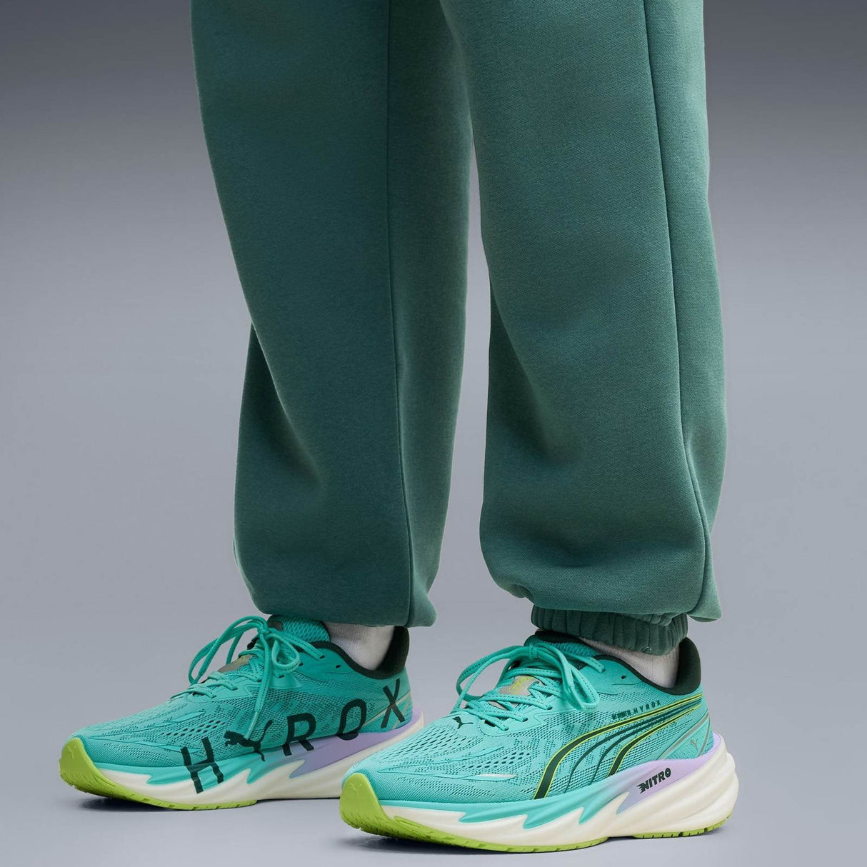 Puma Velocity Nitro 5 Hyrox Mens Green