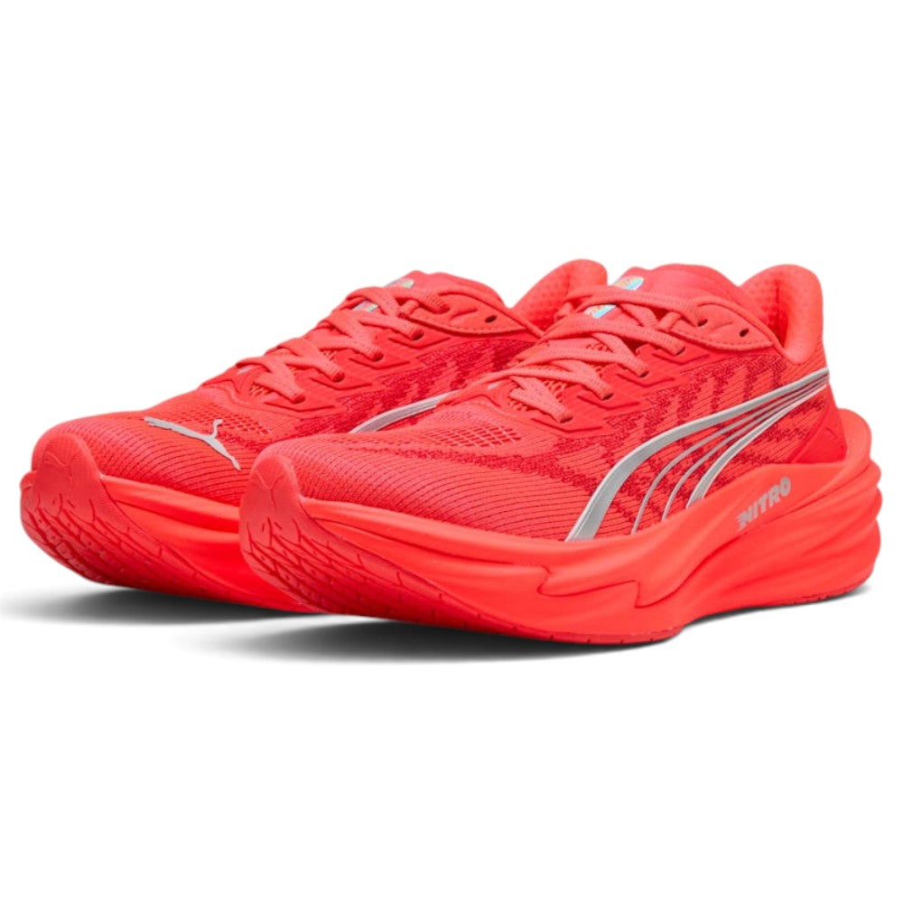 Puma Deviate Nitro 4 Womens Cushioned Running Shoes