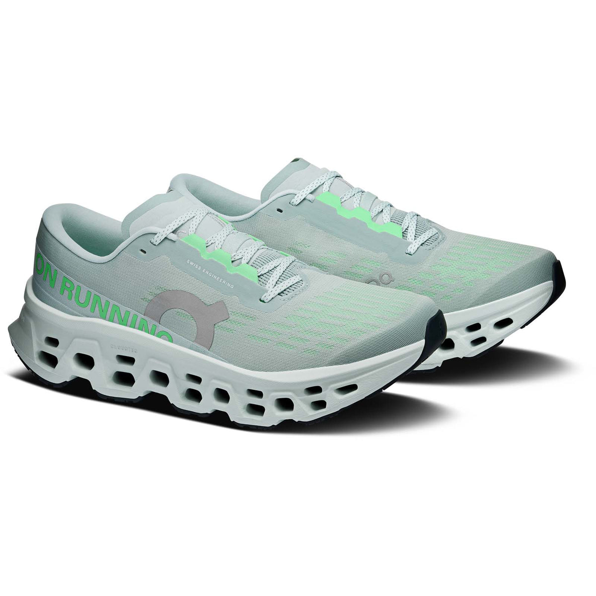 ON Cloudmonster 3 Mens Grey Brook Flurry