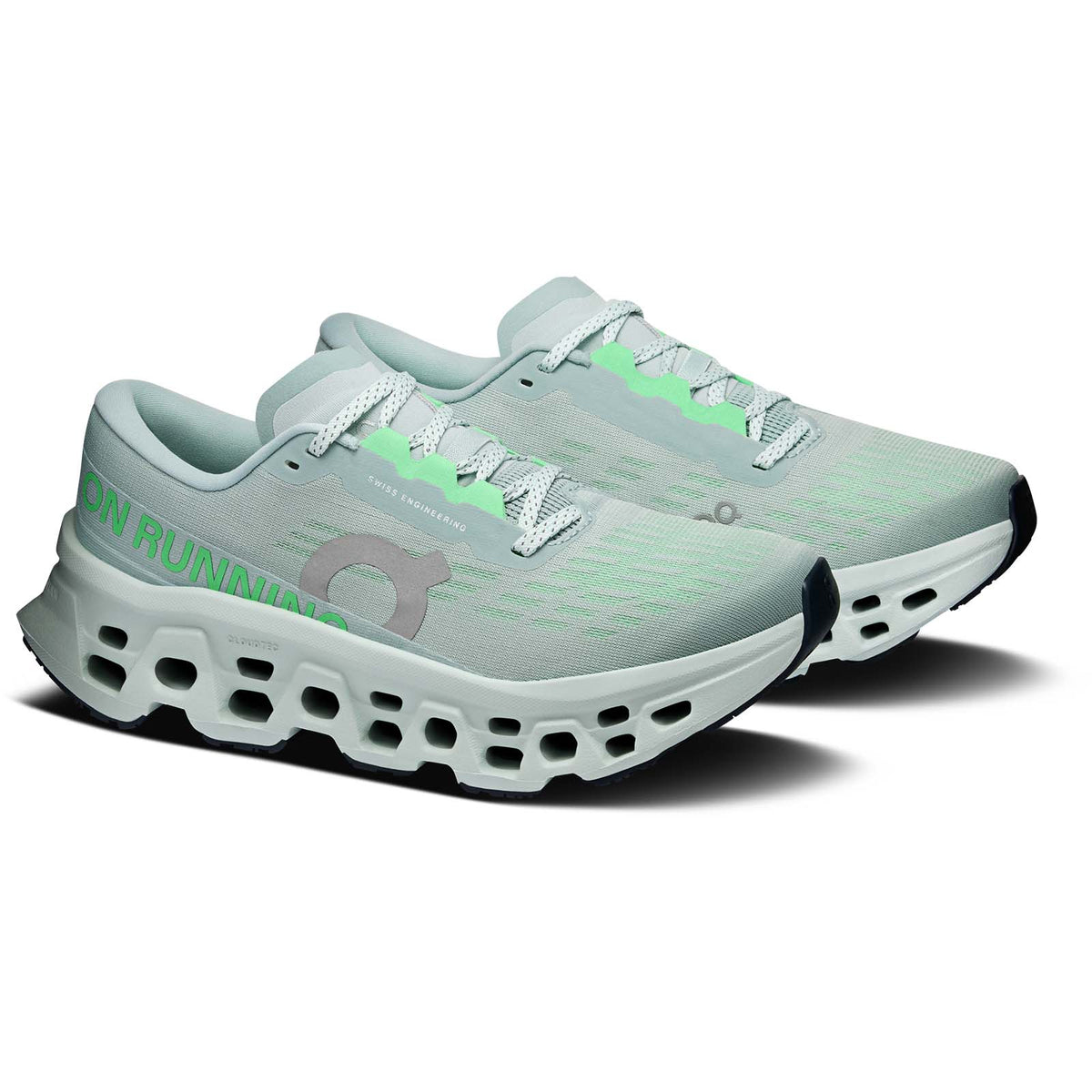 ON Cloudmonster 3 Wmns Grey Brook Flurry