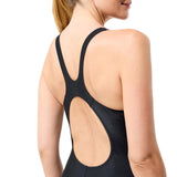 Speedo Wmns Placement Muscleback Black