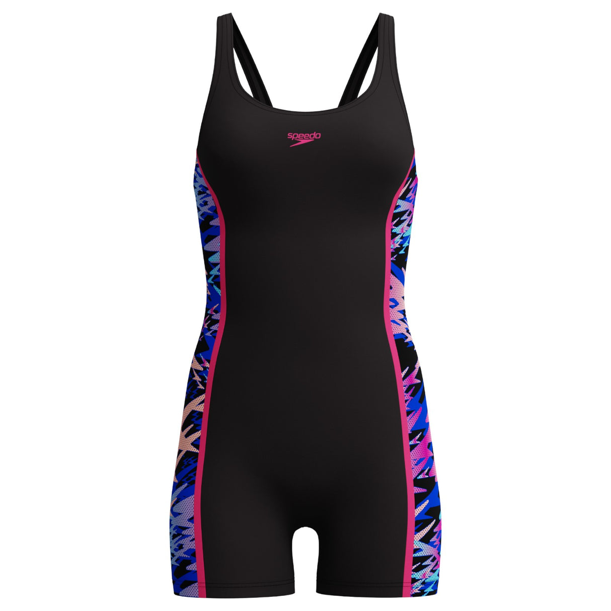 Speedo Wmns Hyperboom Splice Legsuit Blk