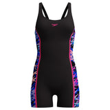 Speedo Wmns Hyperboom Splice Legsuit Blk