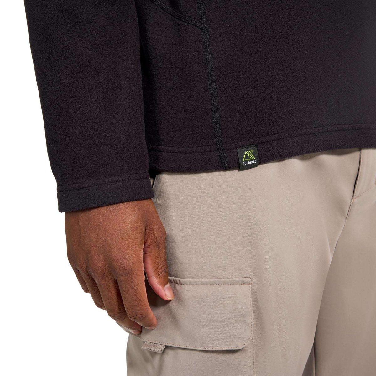 Berghaus Mens Prism PT Flce HZip AM Blk