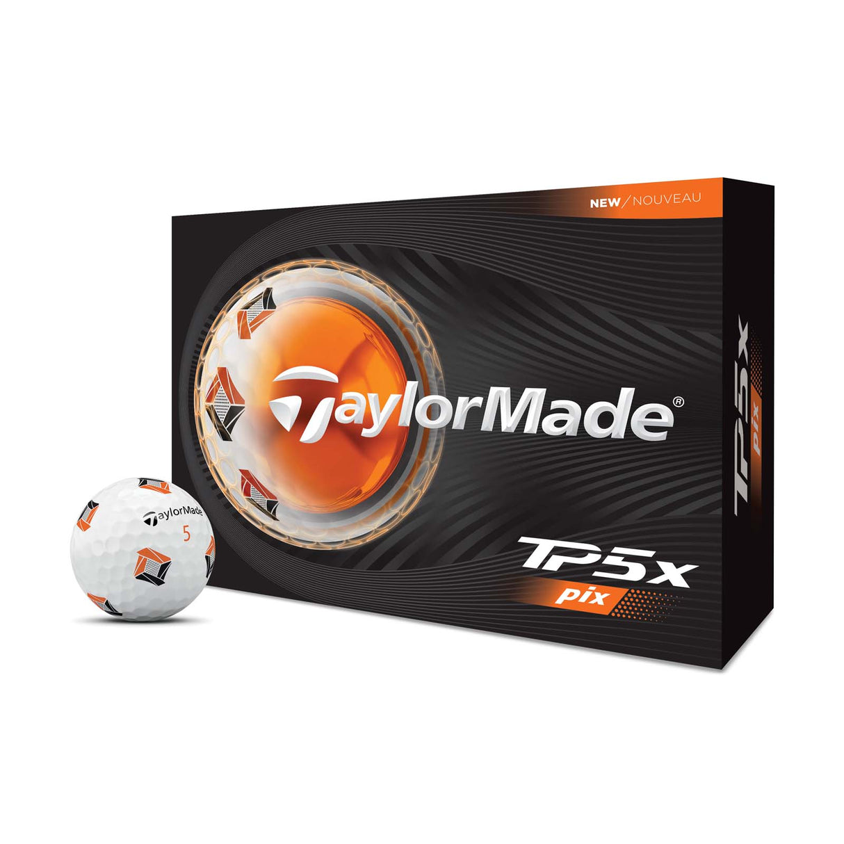 Taylormade TP5X Pix 3.0 26 Golf Ball Wh