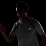 adidas Mens Adizero A Tee Grey