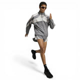 adidas Mens Adizero Jacket Grey