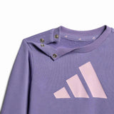 adidas Jr Girl BL FT J 240 Trcksuit Prpl
