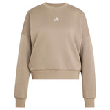 adidas Womens SL FC Sweater Brown