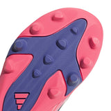 adidas Jnr F50 Hyperfst Club Velc FG Wht