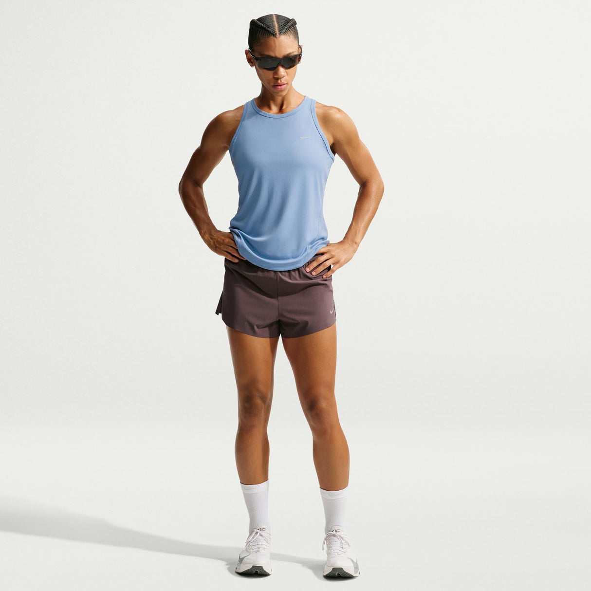 Nike W Tempo DF Tank Blue