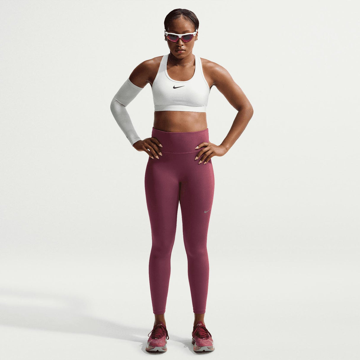 Nike W DF Tempo HR 7/8 Tights Pink