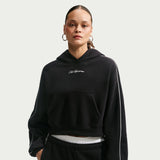 Nike W STDO FLC MW CRP SCLOP Hoodie Blk