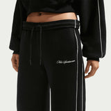Nike W STDO FLC MW MR SCALLOP Pants Blk