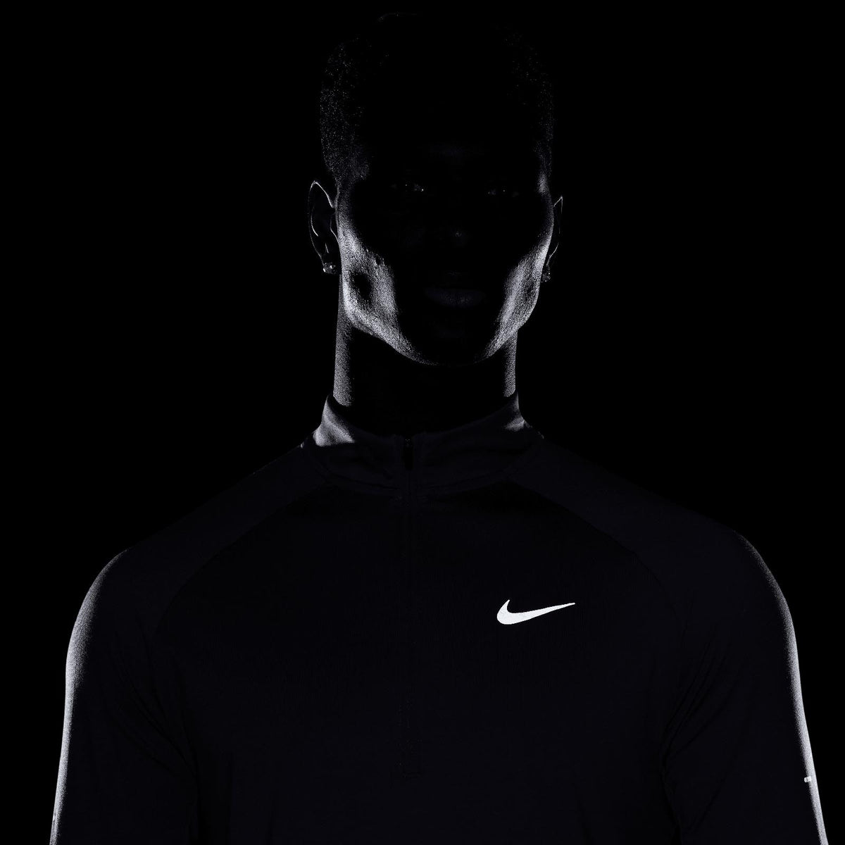 Nike Mens DF Stride HZ Midlayer Blue