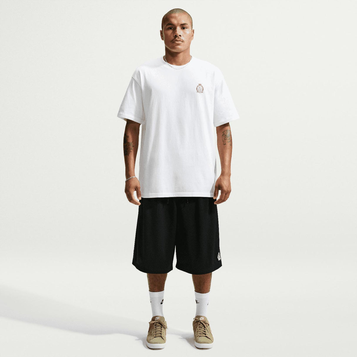 Nike Mens nsw Tee LSE Country Club White