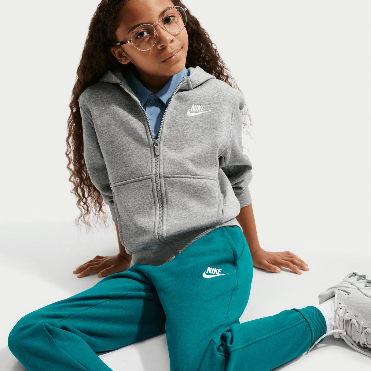 Nike Boys NSW Club Flce Joggers Green