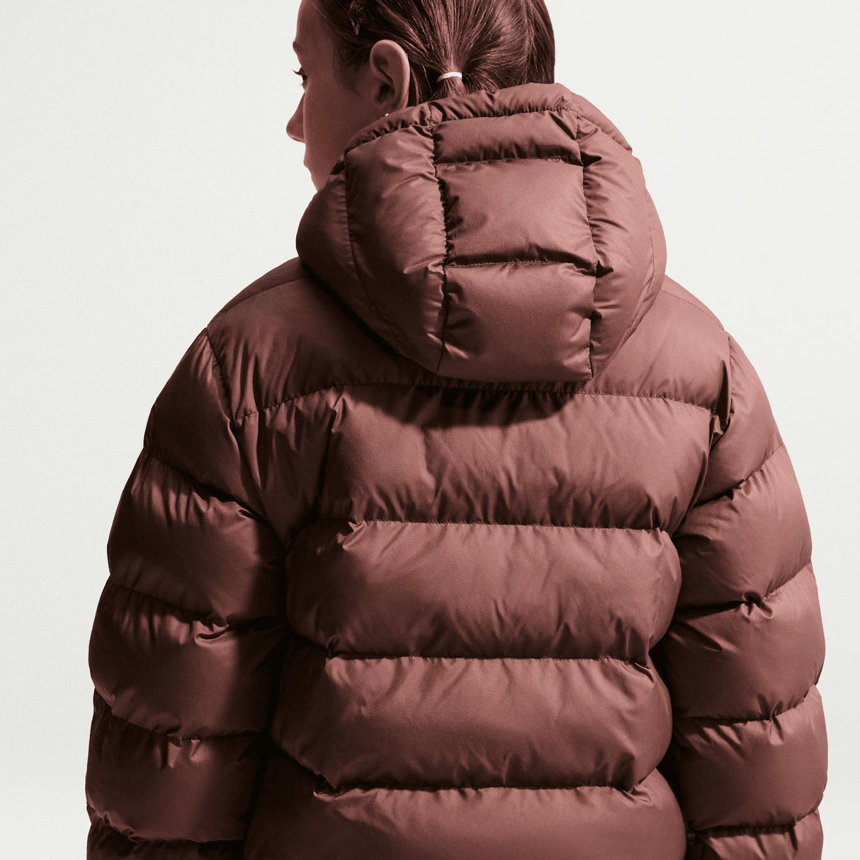 Nike K NSW TF ADP Puffer Jacket Maroon