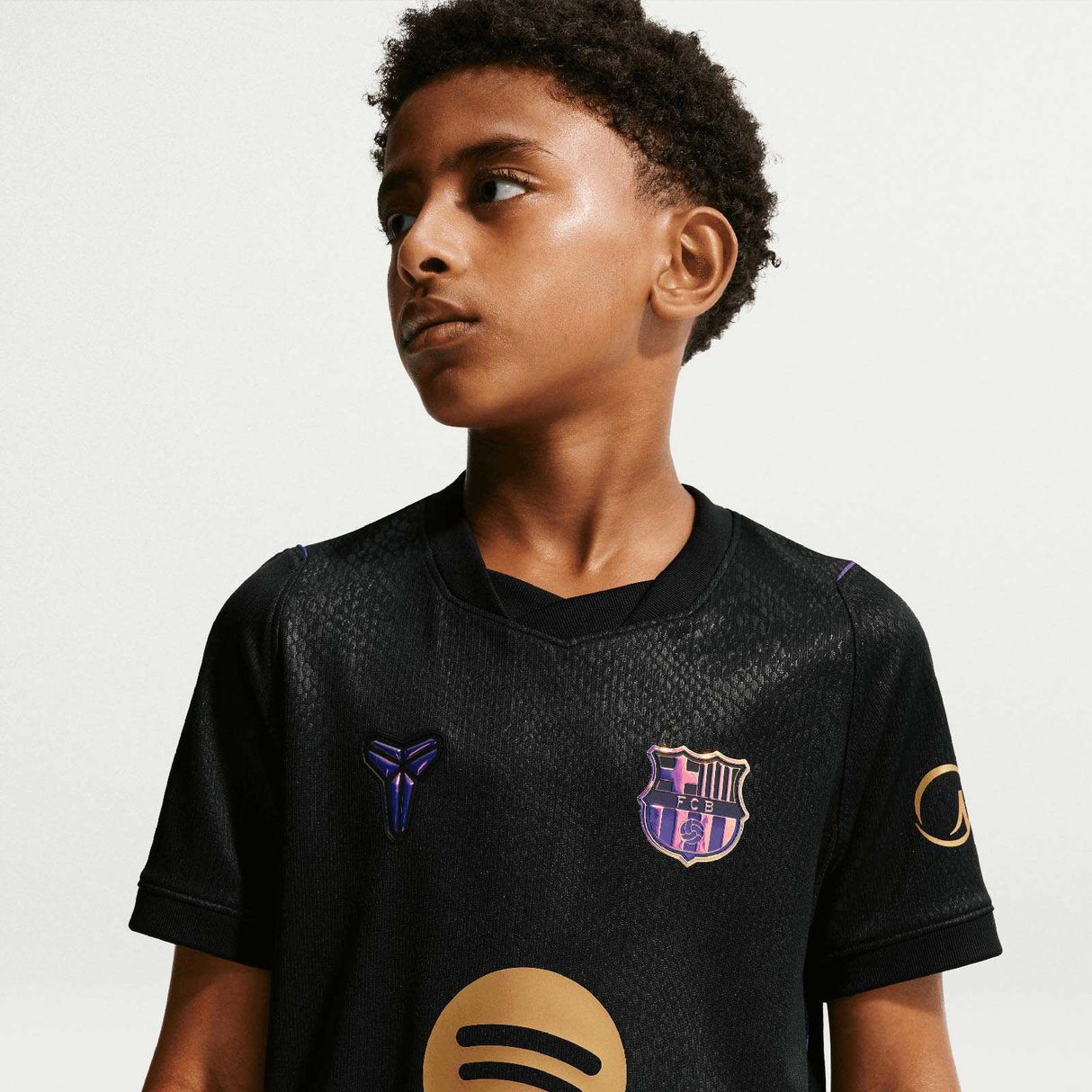 Nike X Kobe FCB 26 Kids Away Jersey Purp