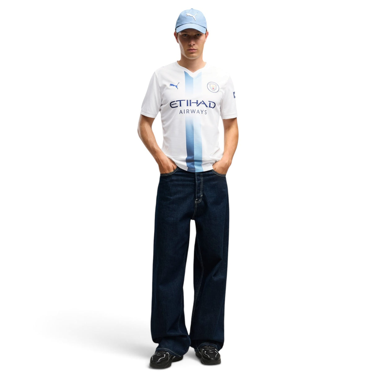 Puma MCFC 26 Third Jersey White