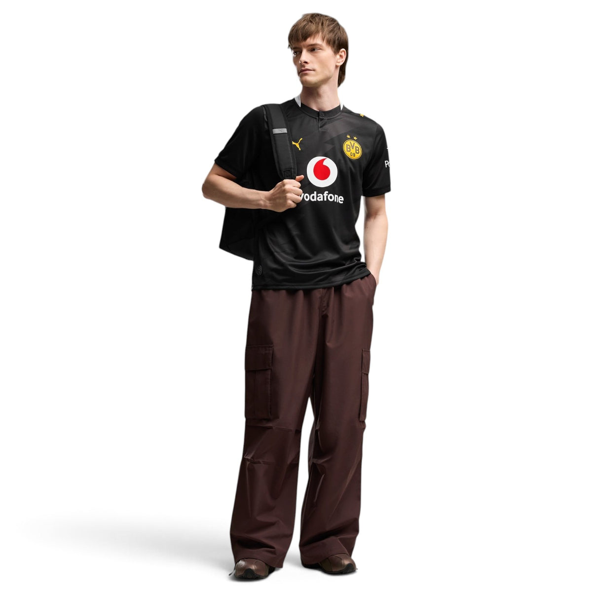 Puma BVB 26 Away Jersey Black