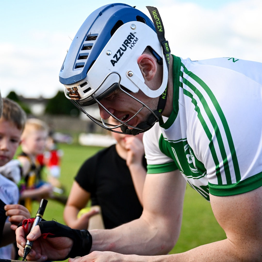 Azzurri HXM Hurling Helmet Blue White