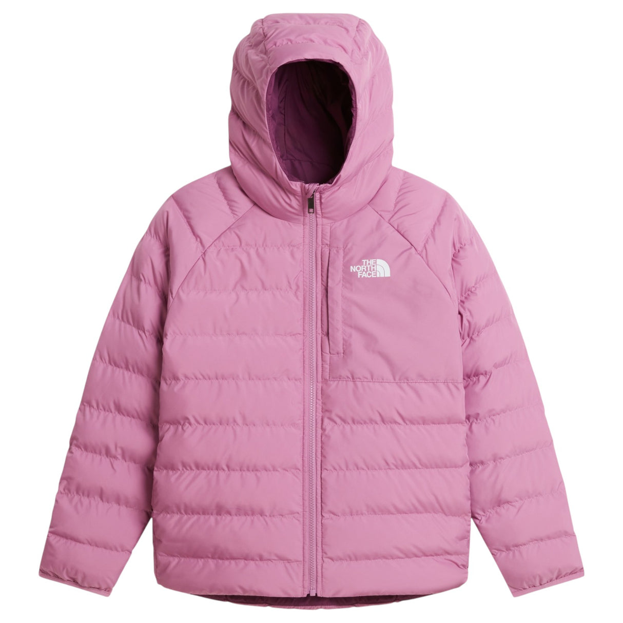 TNF Girl Reversible Perrito Hdy Jckt Pnk