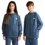 TNF Teen Performance Flece FZ Hdy Blue
