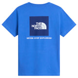 TNF Teen Evolution Box NSE SS Tee Blue