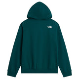 TNF Mens Box Half Dome Hoodie Green