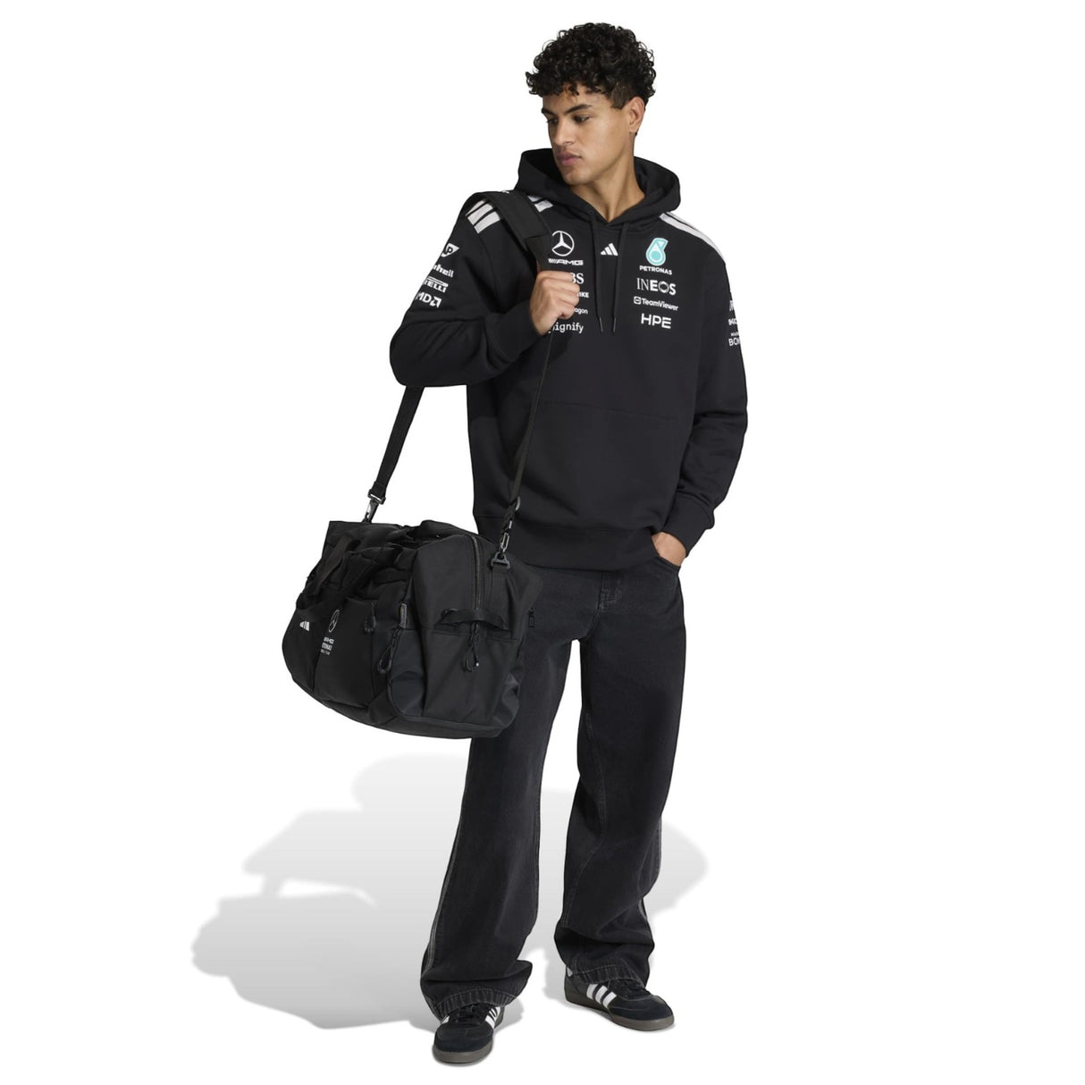 adidas Mercedes Formula 1 Motorsport Adults Driver Hoodie