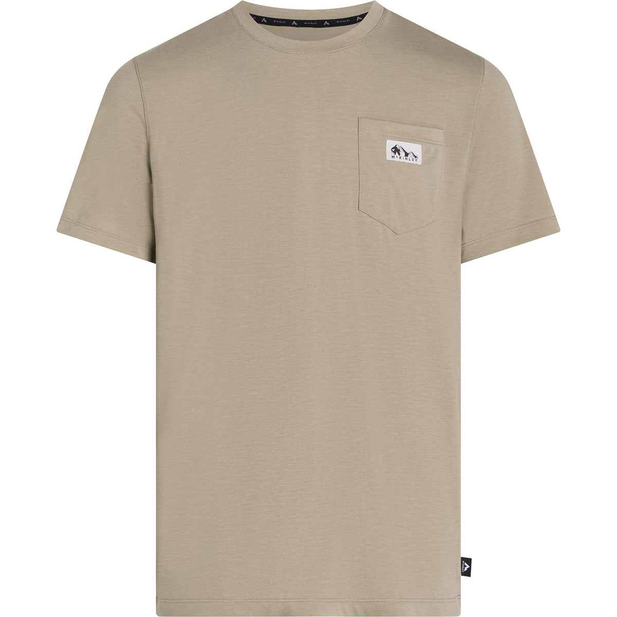 MCKINLEY M Eelis T-Shirt SS Brown