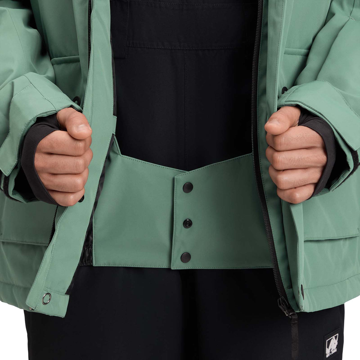 McKinley Erwan Mens Padded Hooded Snowboarding Jacket