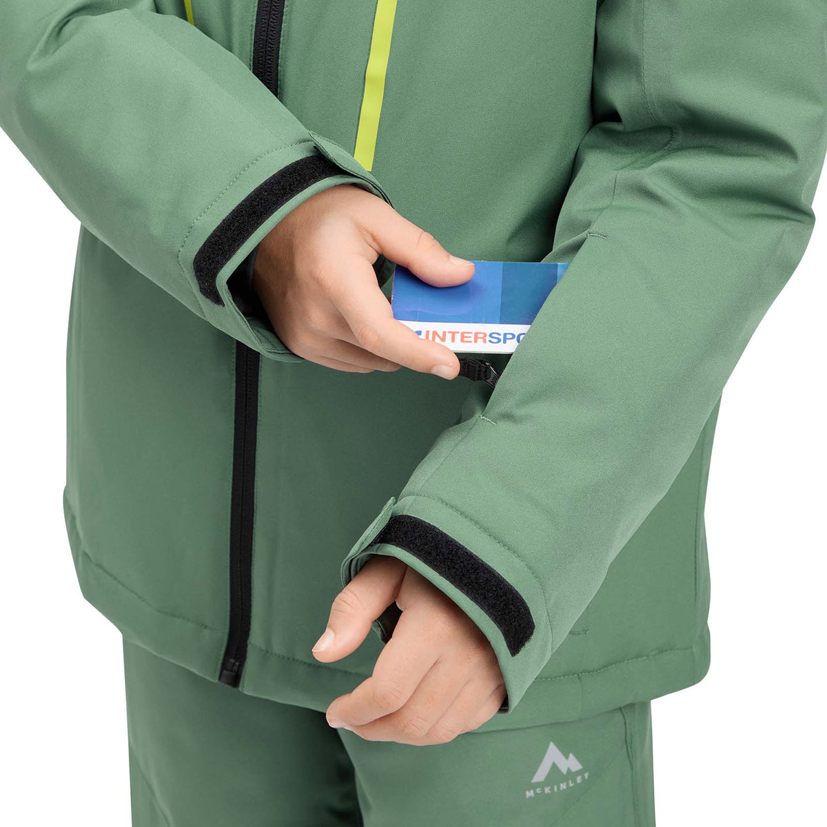 McKinley Cilantro Kids Waterproof Padded Ski Jacket