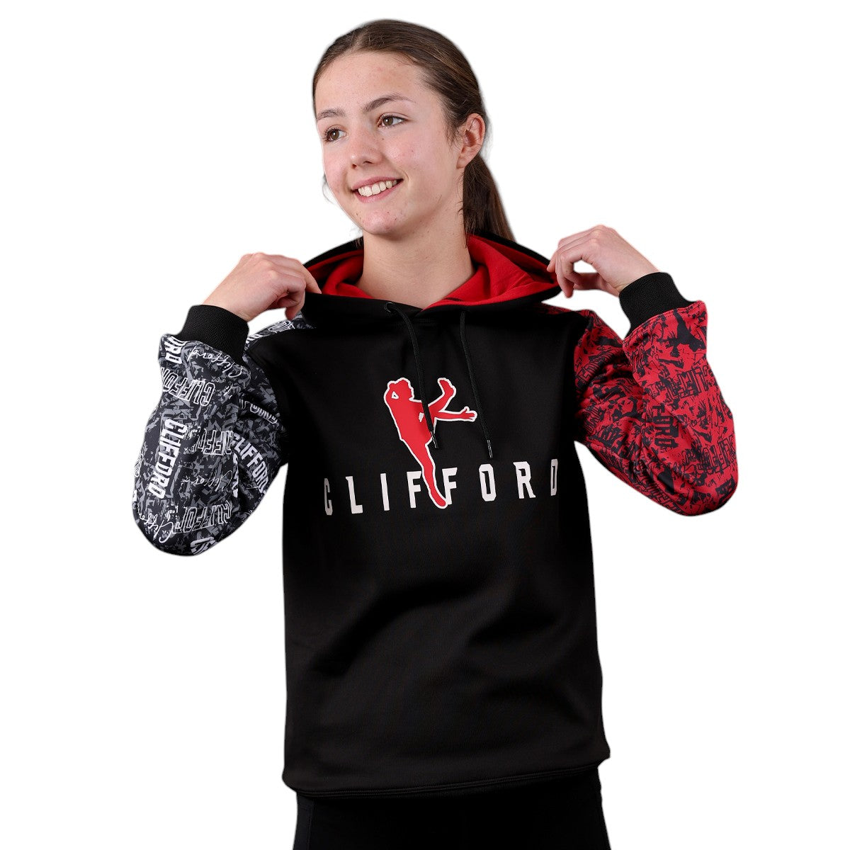 McKeever Clifford Kids Poly Hoodie Black