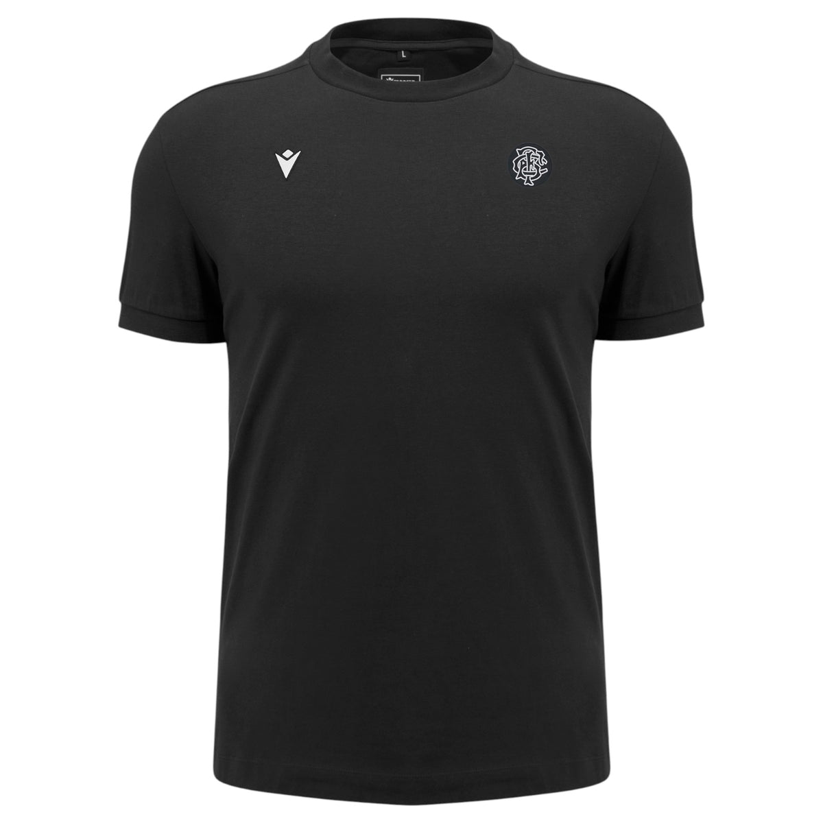 Macron BARB M26/27 Ath Cotn Polo SR Blk