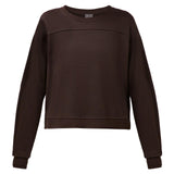 Sweaty Betty After Class Crop Sweat Brwn