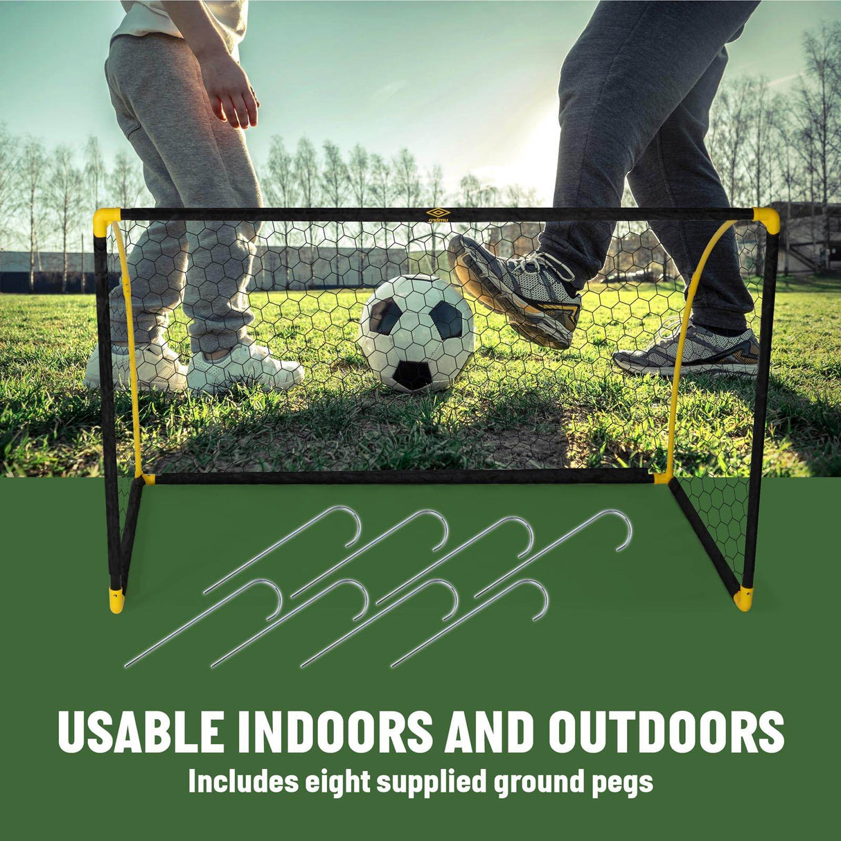 Umbro 180 x 91cm Football Goal Post