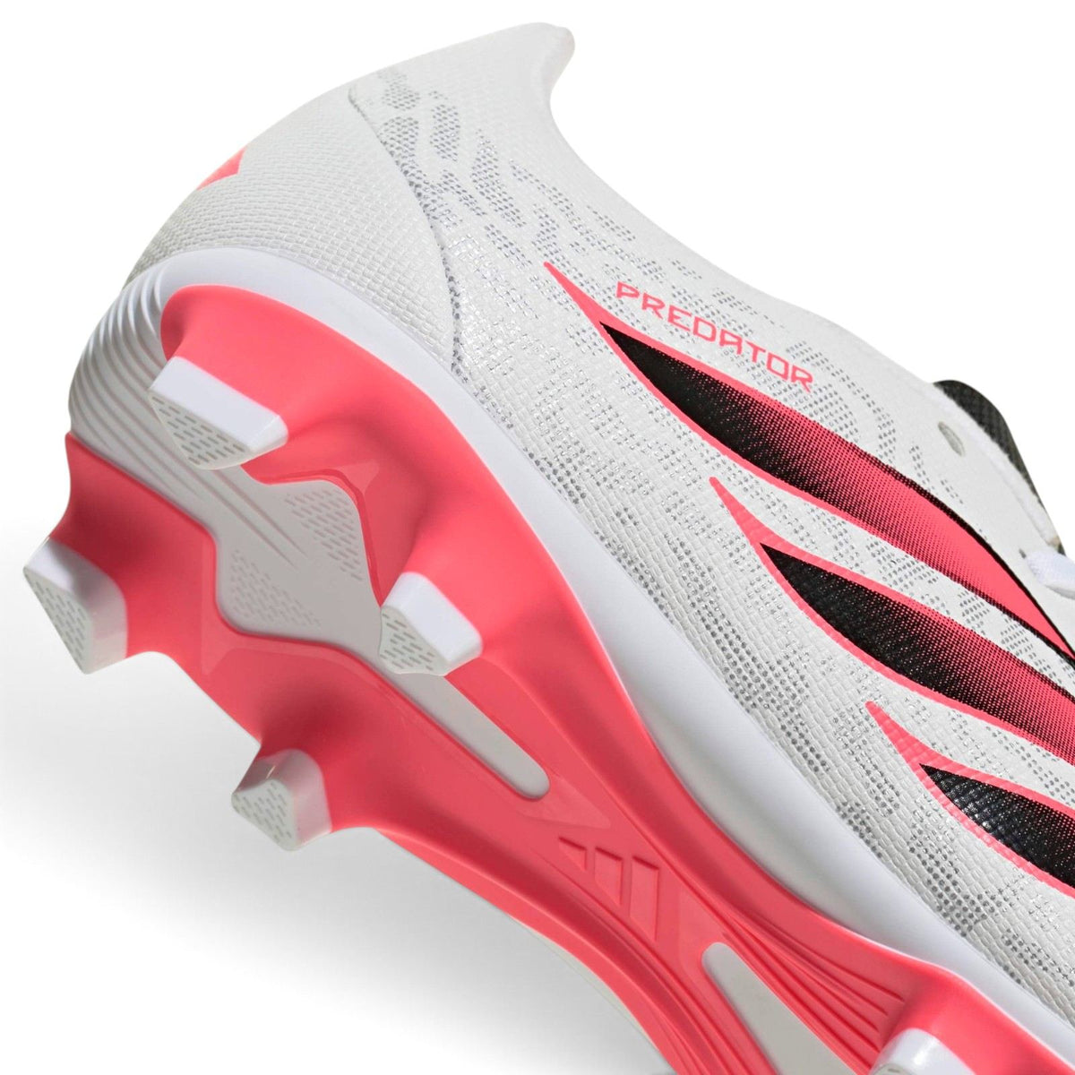 adidas Jnr Predator Club FG White Red