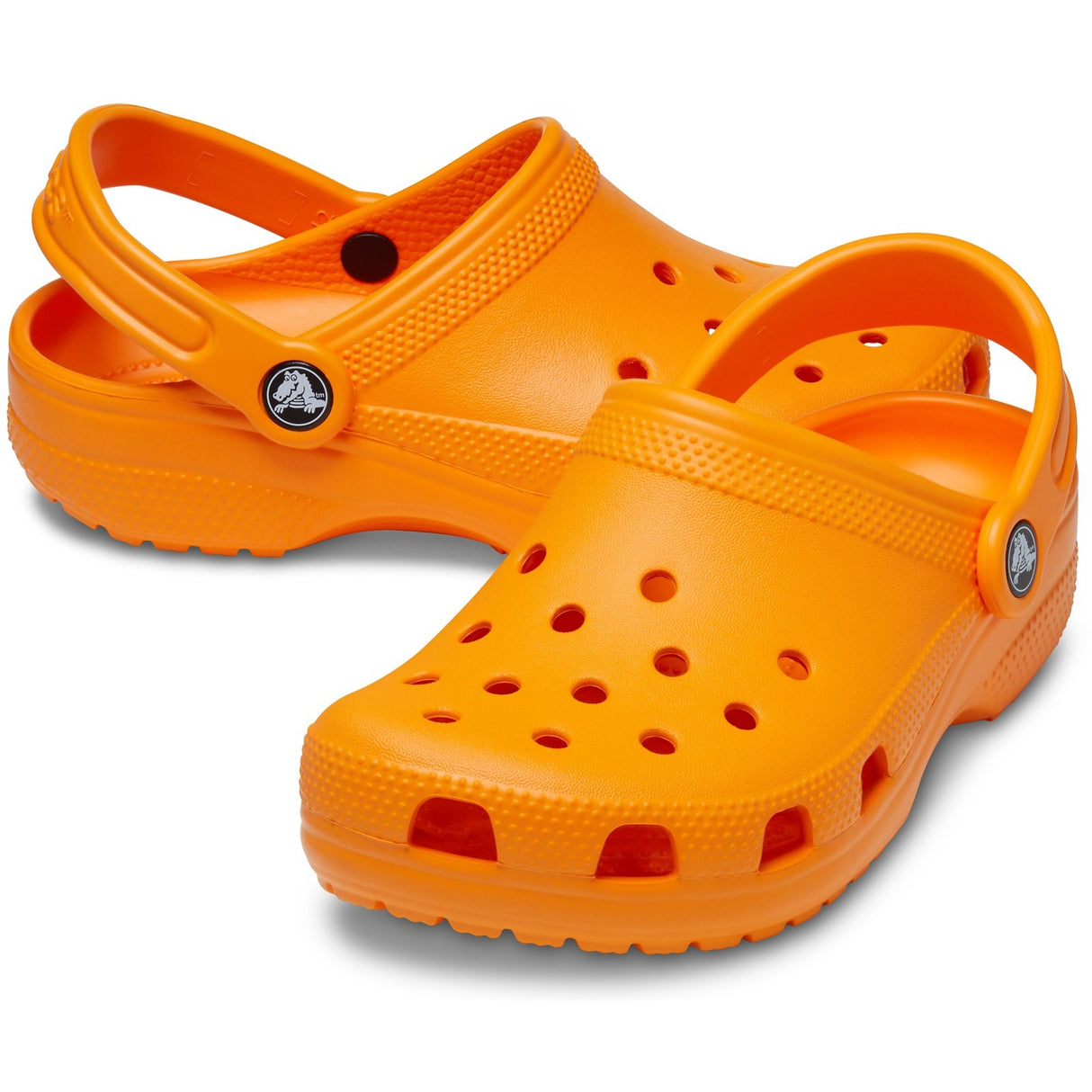 Crocs Classic Junior Kids Beach Orange Zing