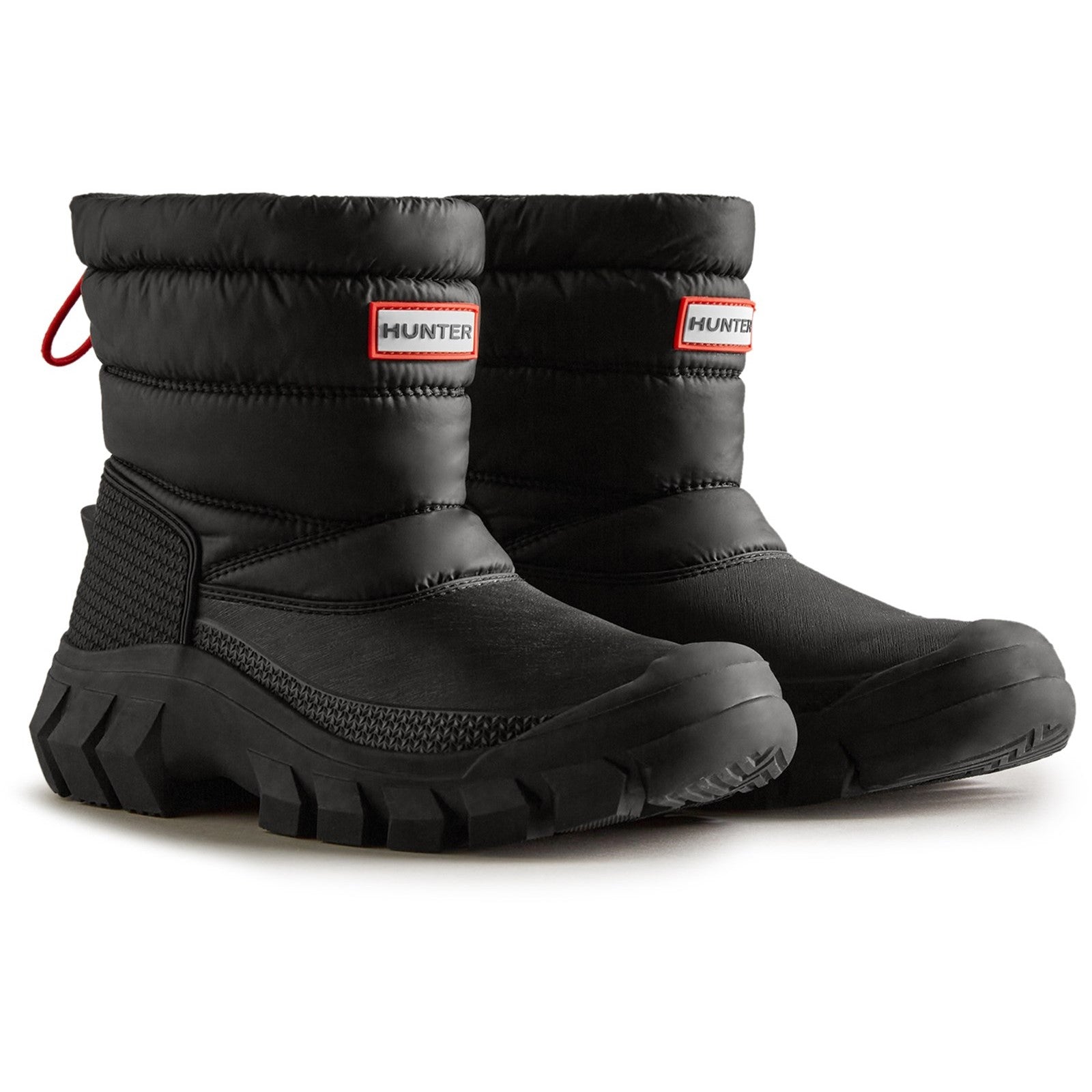 Hunter Womens Intrepid Short Snow Boot Black