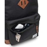 Herschel Bags Unisex Herschel Heritage Backpack Black/Tan