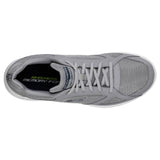 Skechers Mens Dynamight 2.0 Lace Up Memory Foam Trainer Grey