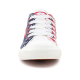 Rocket Dog Womens Jazzin Spangle Trainer Red/Navy