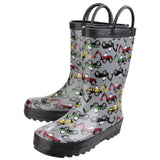 Cotswold Infant Kids Puddle Waterproof Pull On Boot Digger