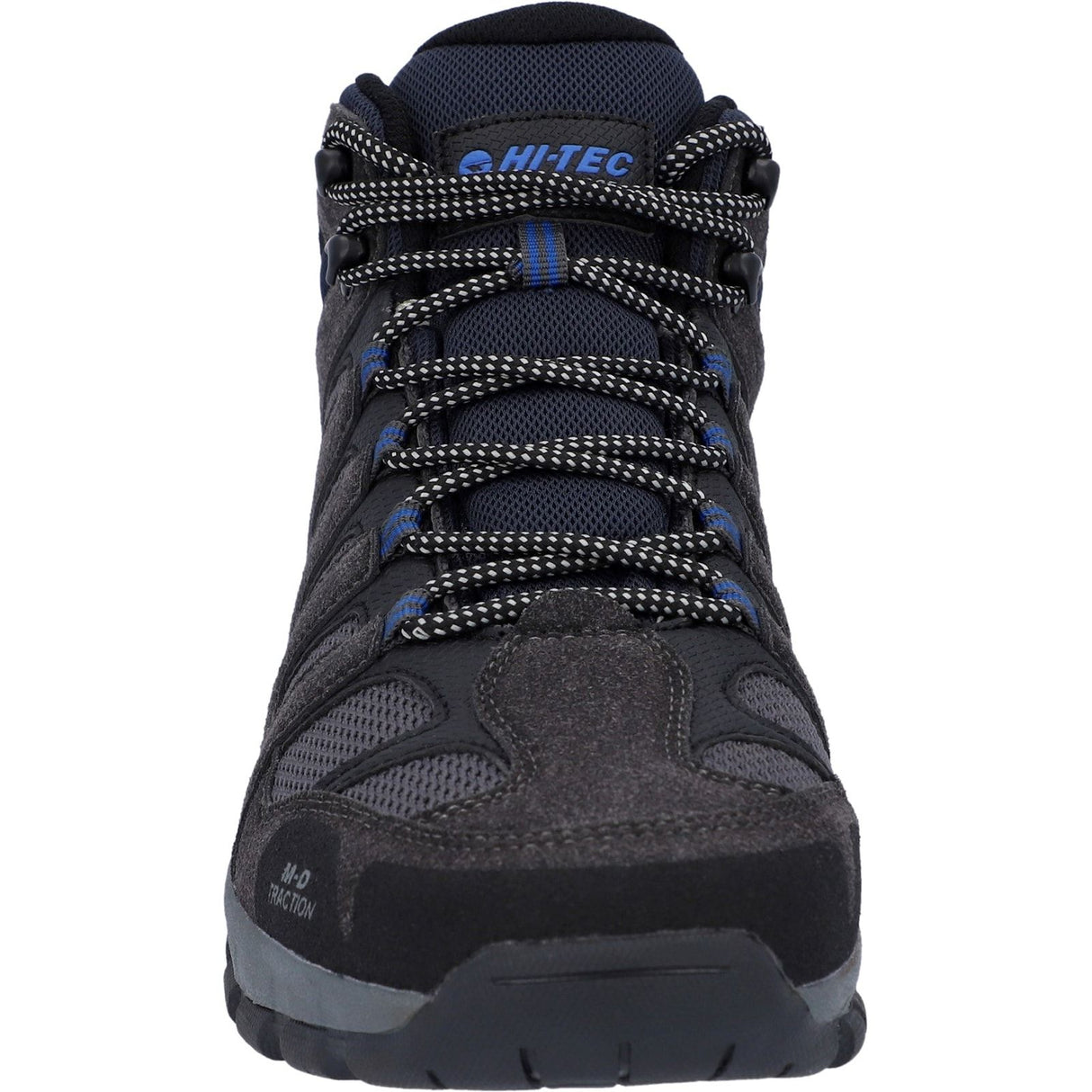 Hi-Tec Mens Corzo Mid Boots Charcoal/Nautical Blue