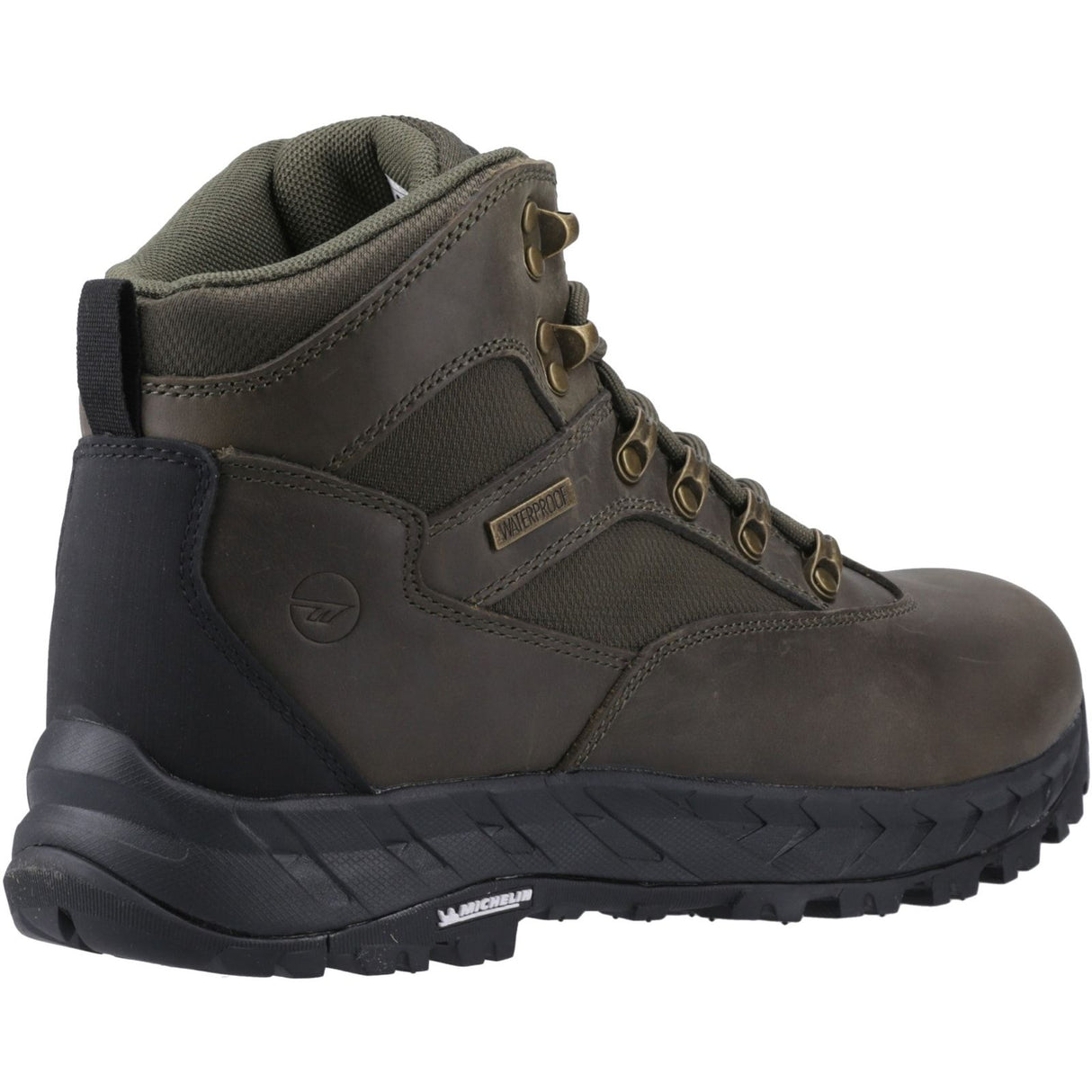 Hi-Tec Mens Euro Trail Boots Khaki