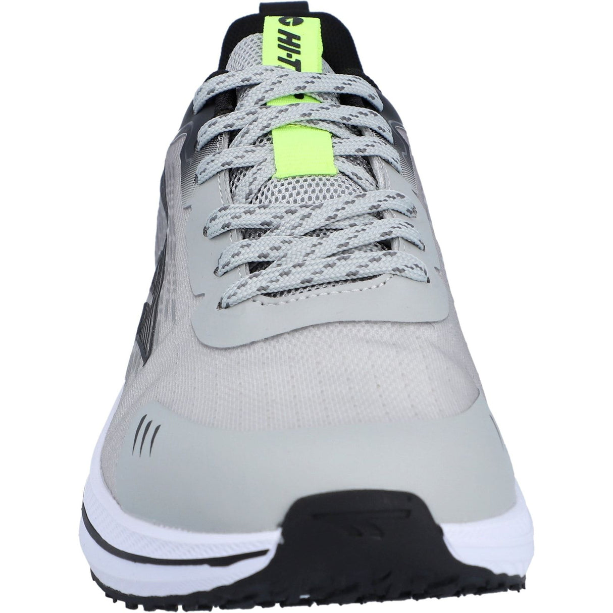 Hi-Tec Mens Santorini Trainers Cool Grey/Black/Acid Lime
