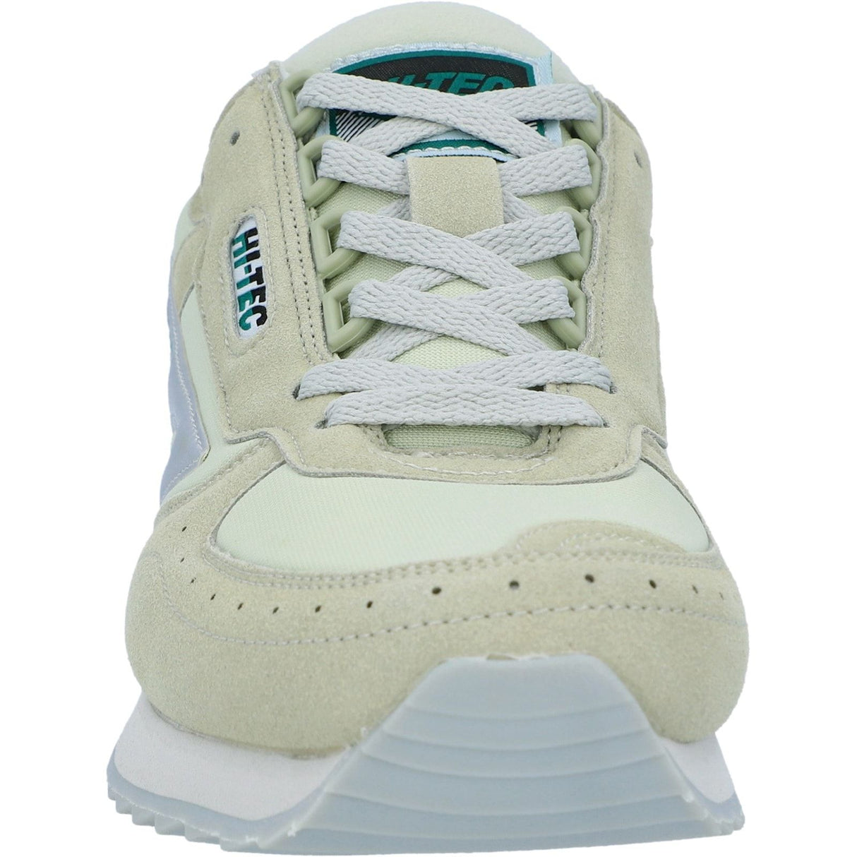 Hi-Tec Mens Silver Shadow OG Trainer Silver/Grey/Green